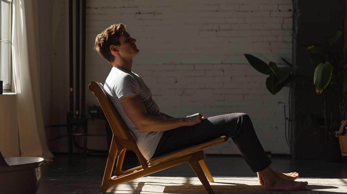 Savasana sur chaise : Un Voyage vers la Détente et la Conscience, Savasana sur chaise, Yoga adapté pour seniors, Relaxation profonde sur chaise, Bienfaits de Savasana, Méditation et yoga sur chaise